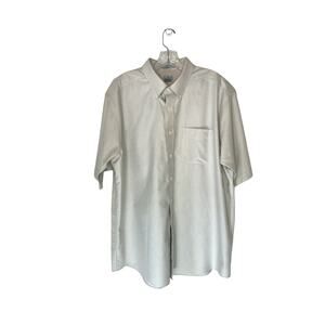 L.L. Bean Men's Striped Wrinkle Free Traditional Fit Button‎ Down Shirt Size 17R